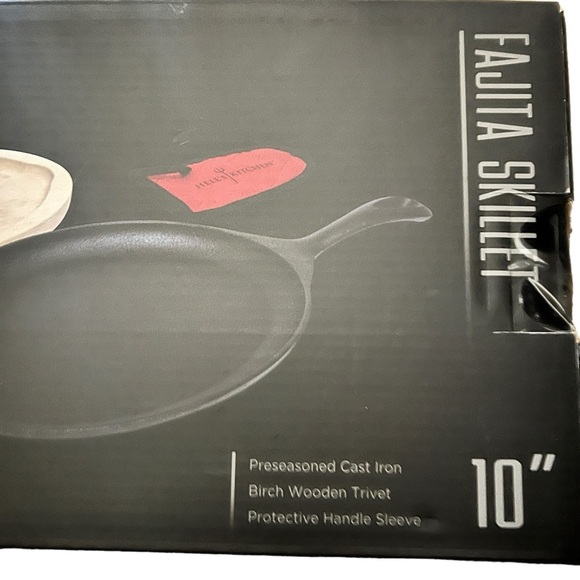 Hell's Kitchen 10" Fajita Skillet NIB - Picture 3 of 4